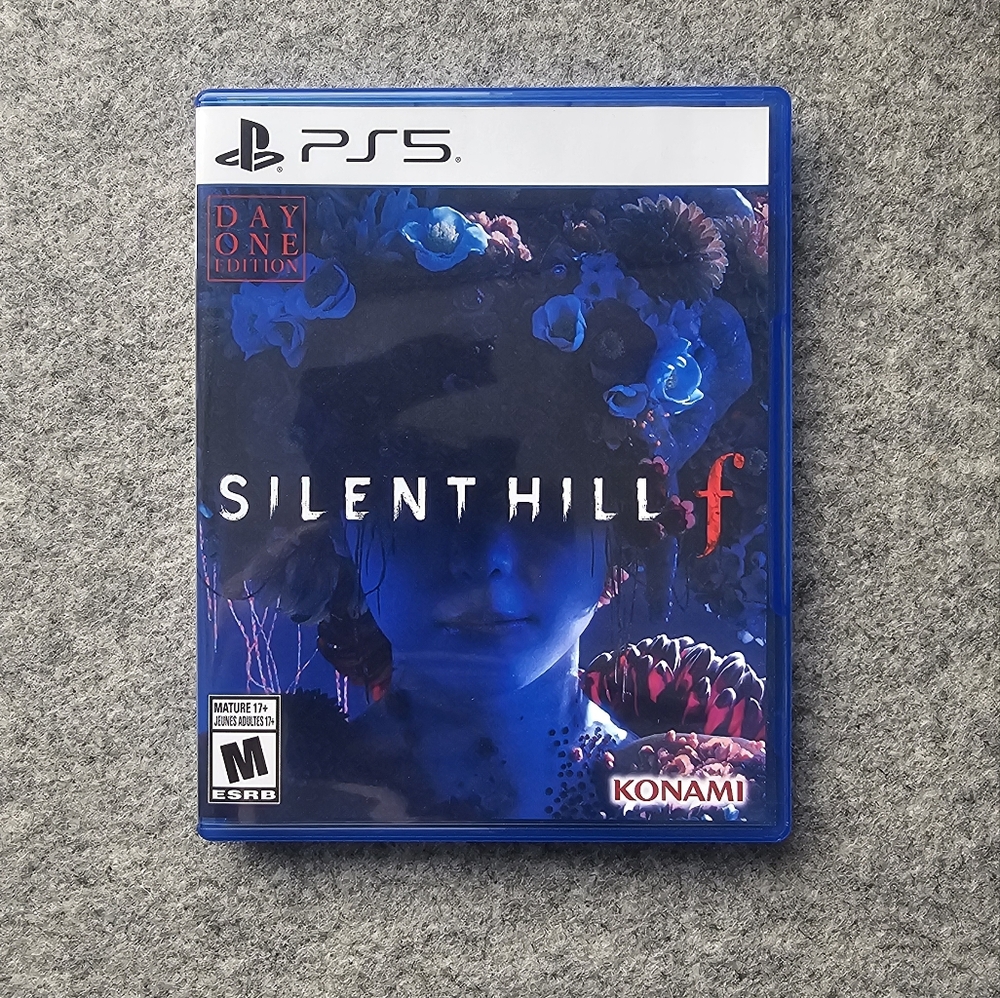 Silent Hill F PS5 Game - Blue Cover with Poster